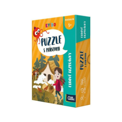 Kvído - Puzzle s príbehmi - Ľudové rozprávky ALBI