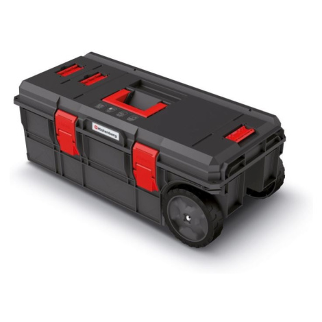 Kufr na nářadí XEBLOCCK PRO 79,5 x 38 x 30,7 cm černo-červený Prosperplast
