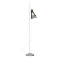 Kartell K-Lux stojacia lampa, 1 svetlo, čierna/sivá