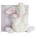 Plyšový zajačik na maznanie Lapin Bonbon Doudou et Compagnie ružový 26 cm v darčekovom balení od