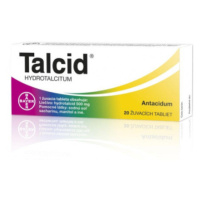 TALCID 500 mg 20 žuvacích tabliet