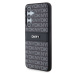 DKNY PC/TPU Repeat Pattern Tonal Stripe Zadný Kryt pre Samsung S24 Black