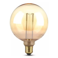 Žiarovka LED Filament E27 4W, 1800K, 200lm, G125 VT-2195 (V-TAC)