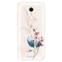 Silikónové puzdro iSaprio - Flower Art 02 - Xiaomi Redmi 5 Plus