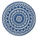 Kusový koberec Celebration 103442 Valencia Blue Rozmery kobercov: 140x140 (priemer) kruh