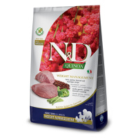 N&D Quinoa DOG Weight Management Lamb & Broccoli  pre psov 2,5 kg
