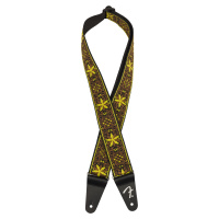 Fender Pasadena Woven Strap, Yellow Wallflower, 2