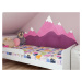 Vylen Penový mantinel na stenu HORY za detskú posteľ Zvoľte farbu: Ružová