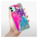 Odolné silikónové puzdro iSaprio - Purple Ink - iPhone 11