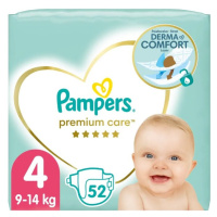 PAMPERS Premium Care S4, 9-14 kg 52 ks