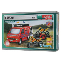 Stavebnica Monti 49 Enduro Renault Trafic 1:35 v krabici 22x15x6cm