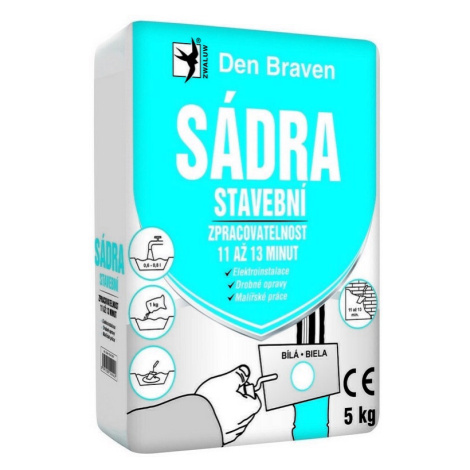 Sadra stavebná Den Braven 5 kg