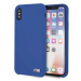 Kryt BMW iPhone X/Xs Navy Blue Silicone M Collection (BMHCPXMSILNA)