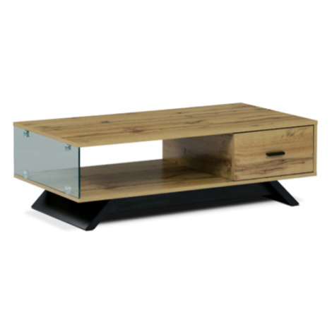 Konferenčný stolík Autronic 110x35 cm hnedý MDF AHG-647 OAK