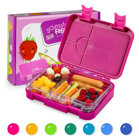 Klarstein junior Lunchbox, 6 priehradiek, 21,3 x 15 x 4,5 cm (Š x V x H), bez BPA