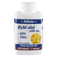 MEDPHARMA Rybí olej 1000 mg EPA, DHA 100 + 7 tabliet ZADARMO