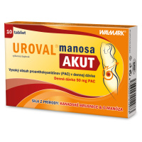 WALMARK Uroval Manosa Akut 10 tabliet