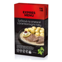 EXPRES MENU Sviečková na smotane so zemiakovými haluškami 500 g