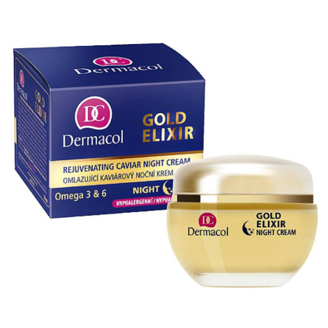 Dermacol Gold Elixir Rejuvenating Caviar Night Cream 50ml (Všetky typy pleti)