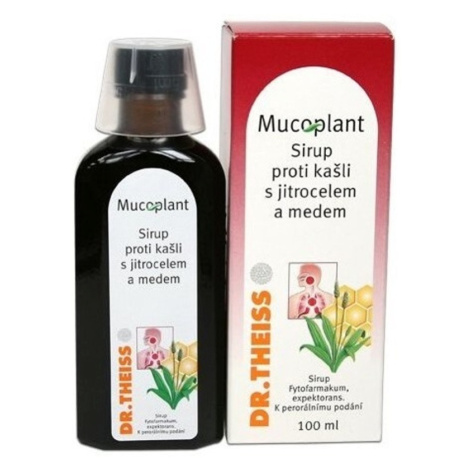 DR.THEISS Mucoplant sirup proti kašľu so skorocelom a medom 100 ml