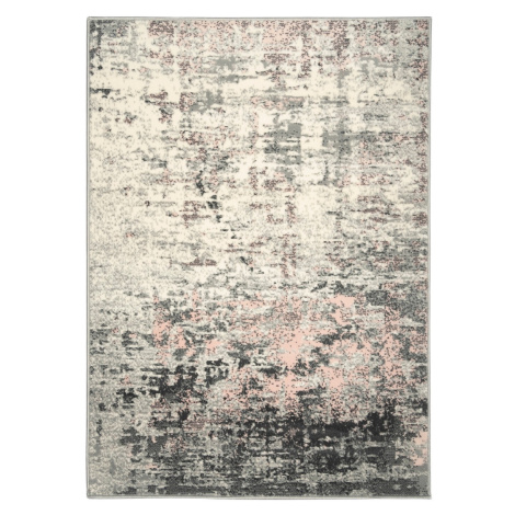 Kusový koberec Beton powder pink - 80x150 cm Alfa Carpets