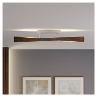 Stropné svietidlo Quitani LED Lian, zlatá oxidovaná