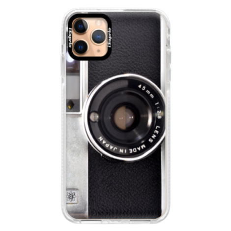Silikónové puzdro Bumper iSaprio - Vintage Camera 01 - iPhone 11 Pro Max