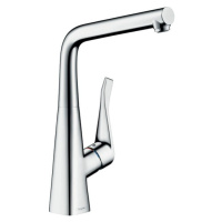 Drezová batéria Hansgrohe Metris M71 s otočným raménkem chrom 14823000