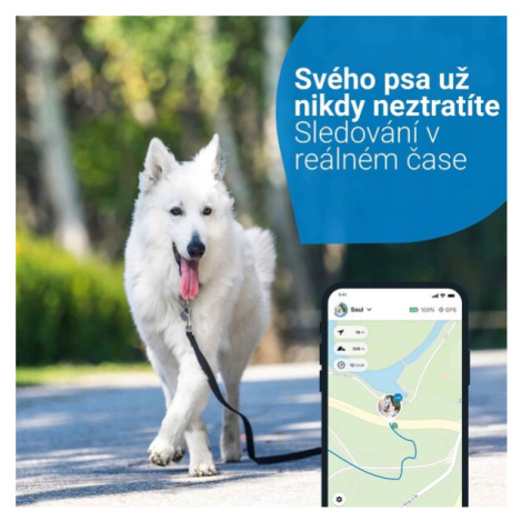 Tractive GPS DOG 4 tracker polohy a aktivity pre psov čierny