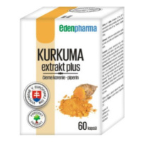 EDENPHARMA Kurkuma extrakt plus 60 kapsúl