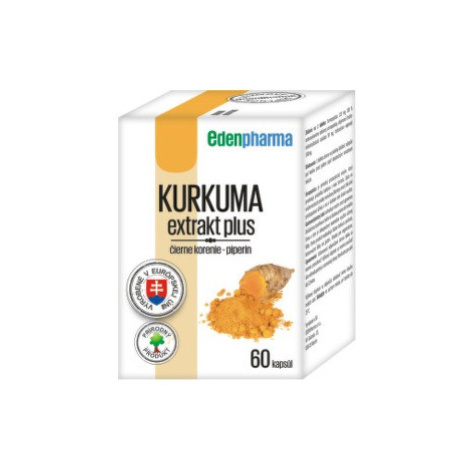 EDENPHARMA Kurkuma extrakt plus 60 kapsúl