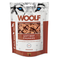 WOOLF Beef chunkies pochúťka pre psov a mačky 100 g