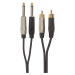 Bespeco ROCKIT Interlink Cable 2x RCA - 2x Jack Mono 1,5 m