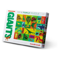 Rodinné puzzle - Pravěký dinosauři (500 dílků)