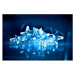 Solight Vianočná reťaz Hviezdy 10 LED modrá, 1,5 m