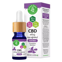 ZELENÁ ZEMĚ CBD kvapky na spanie extra 10 ml