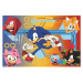 Trefl puzzle 60 dielikov - Sonic v akci