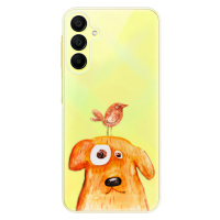 Odolné silikónové puzdro iSaprio - Dog And Bird - Samsung Galaxy A15 / A15 5G