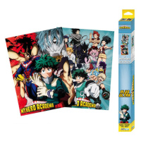 Abysse Corp My Hero Academia Artworks Posters 2-Pack 52 x 38 cm