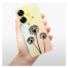 Odolné silikónové puzdro iSaprio - Three Dandelions - black - Realme C55