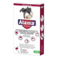 Ataxxa spot-on 2,5ml pipeta proti kliešťom a blchám pre psy od 10 do 25kg
