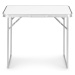 Kempingový skladací stôl Tena 70x50 cm biely