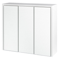 LIVARNO home Zrkadlová skrinka Oslo, 65 x 60 cm, biela