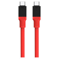 Tactical Fat Man Kábel USB-C / USB-C 1m, Červený