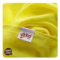 KIKKO Bambusové plienky XKKO BMB Colours 70x70 (3 ks) – lime, lemon, orange