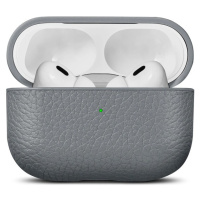 Woolnut kožené puzdro pre AirPods Pro 2. generácie šedej