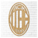 Logo futbalového klubu na stenu - ACM, Dub zlatý