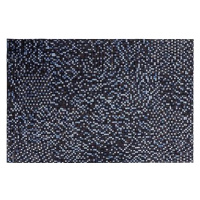 Kožený koberec 160 × 230 cm hnedo-modrý IKISU, 200526