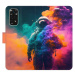 Flipové puzdro iSaprio - Astronaut in Colours 02 - Xiaomi Redmi Note 11 / Note 11S