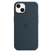 Silikónové puzdro Apple na Apple iPhone 13 MM293ZM/A Silicone Case with MagSafe Abyss Blue